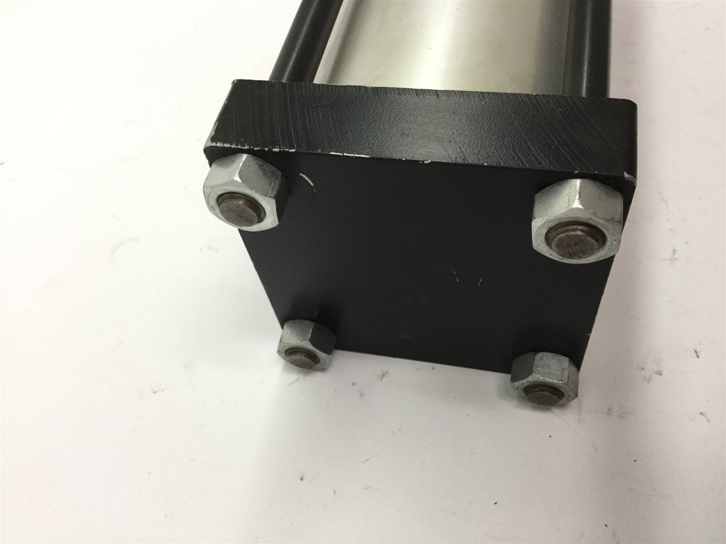 Used Rockford Air Devices Power Multiplier Cylinder, Bore: 3.25", Stroke: 3", 2-Stage