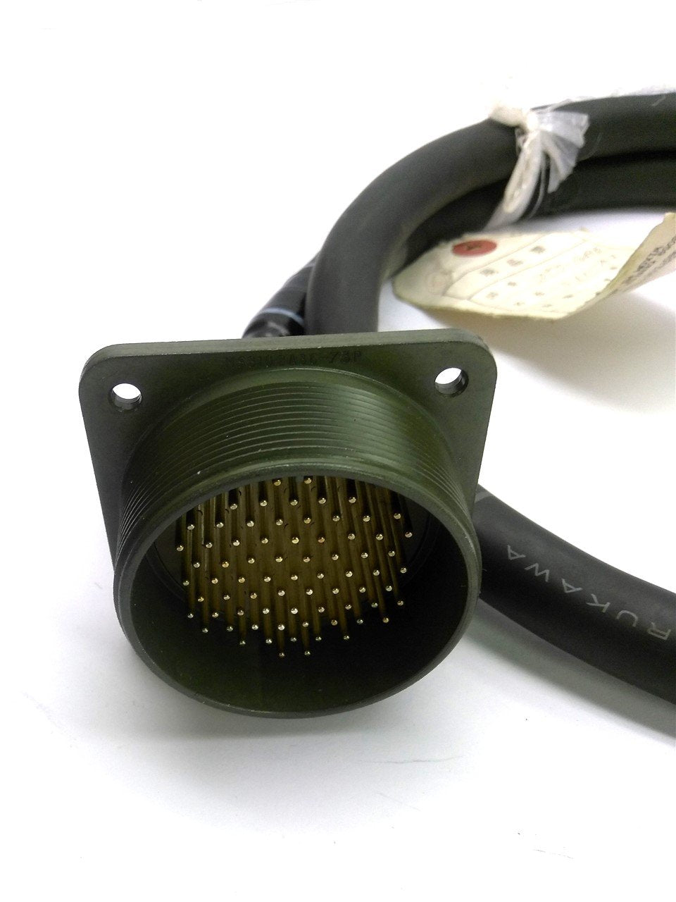 New Kawasaki Robotics 50975-1949 Cable Assembly, 64-Pin Header to 73-Pin Round, 4.5'