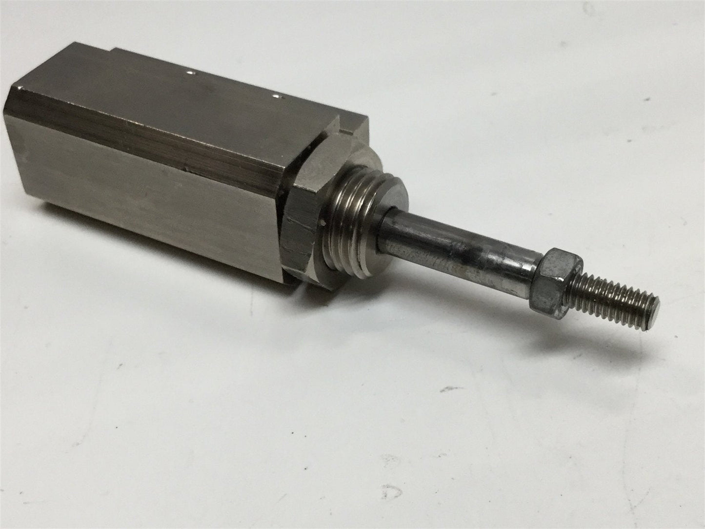 Used SMC NCDJPB15-075D Compact Miniature Pin Cylinder 3/4" Stroke, 1/4" Bore, 100 psi
