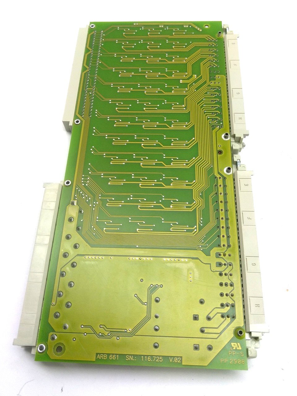 Used Arburg ARB 661 Special Signal Card, 2 x 48-Pin Male, 15-Pin Male, 64-Pin Male