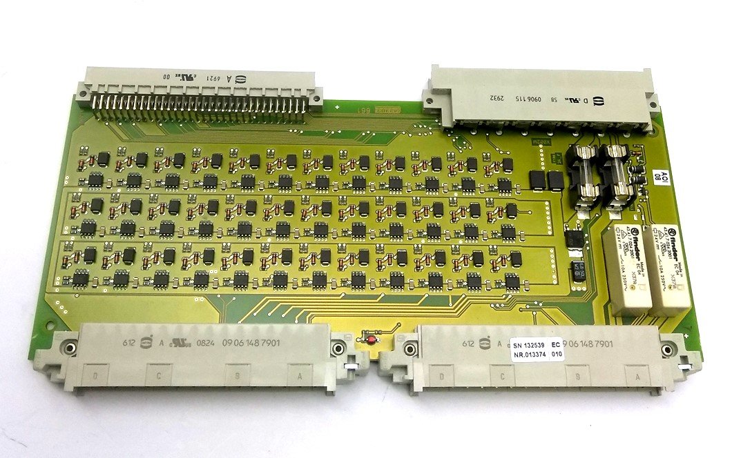 Used Arburg ARB 661 Special Signal Card, 2 x 48-Pin Male, 15-Pin Male, 64-Pin Male