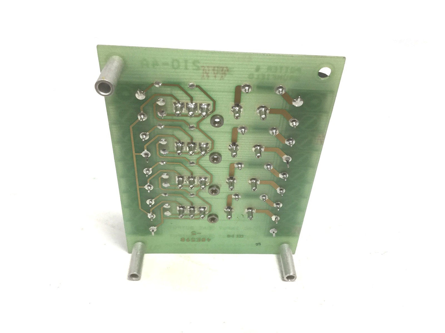 Used Potter & Brumfield 2IO-4A Solid State Relay Interface Board, 4-Slots, 150-250VAC