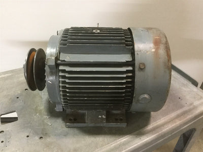 Used GE 5K182BL9339 DKF Electric 2-Speed Motor 1/.25-HP 1755/875RPM TEFC 182T 480V 3?