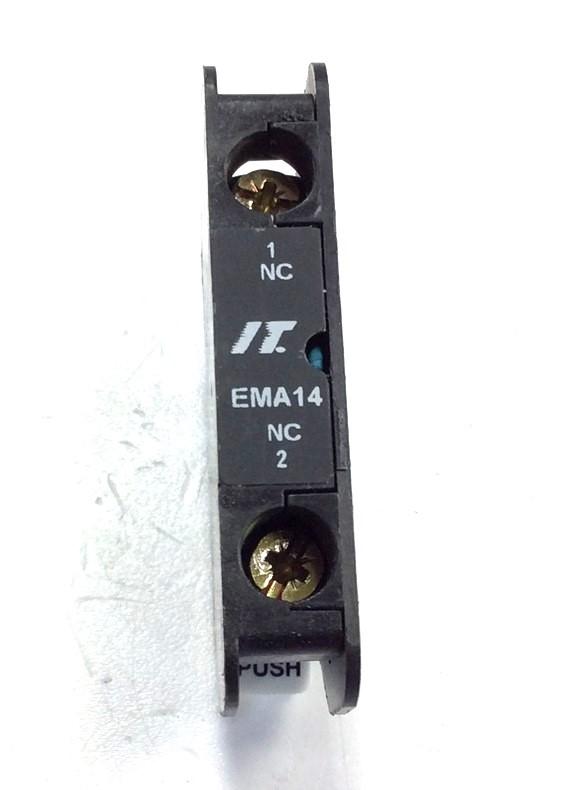 Used Eaton Cutler Hammer EMA14 Auxiliary Contact Block 600V 10A NC Normally Closed