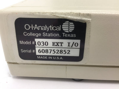 Used OI Analytical 1030 EXT I/O Expansion Module, 8x Relay Outputs (4x N/O, 4x N/C)