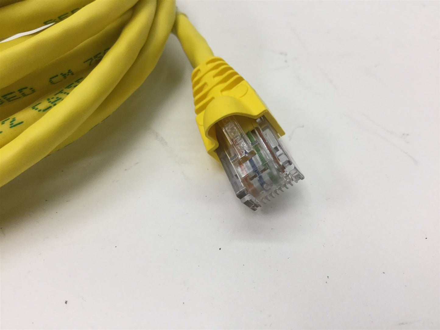 Used Cognex 300-0342-15 Ethernet Cable, Length: 15 Feet, RJ-45 Connections