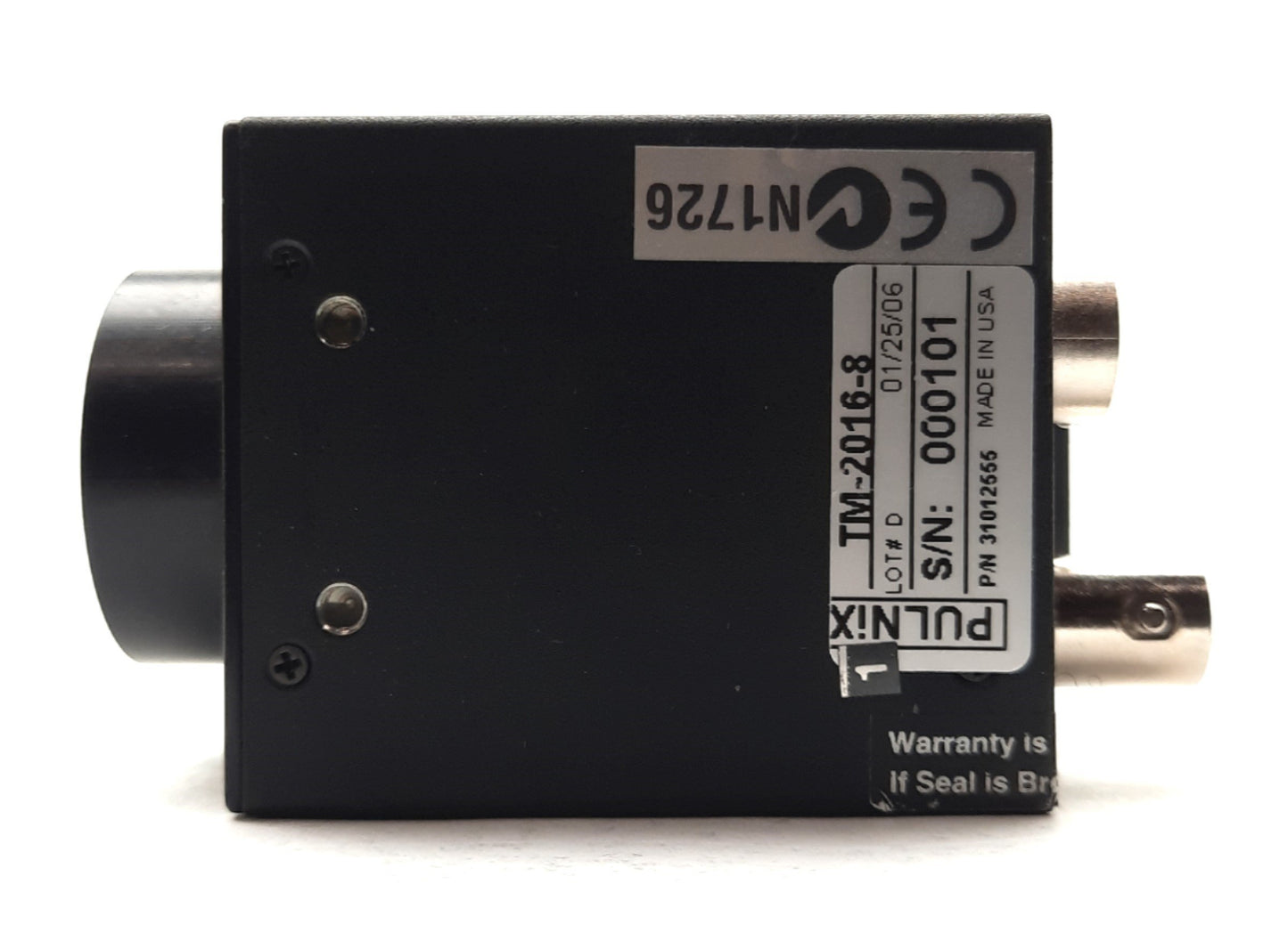 Used PULNiX TM-2016-8 AccuPixel Camera 1" CCD 2MP 1920x1080 8FPS 1/8000s C-Mount