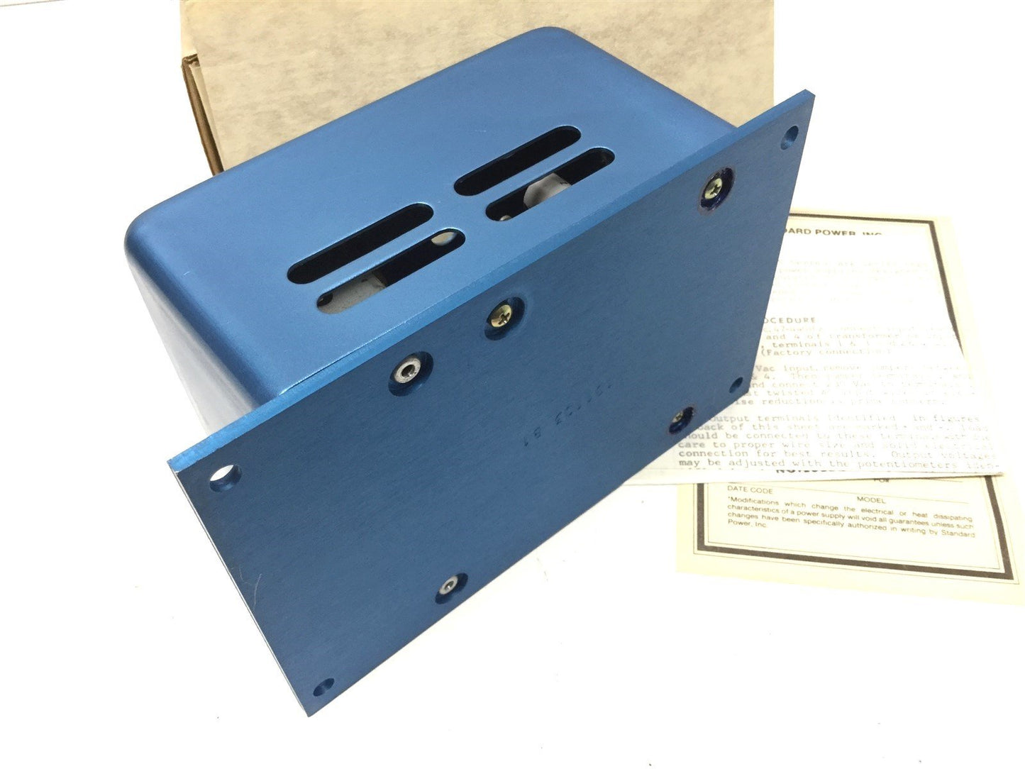New ACME Standard CPS 30-12 Power Supply 115/230VAC 47-440Hz IN, 12VDC 1.8A OUT
