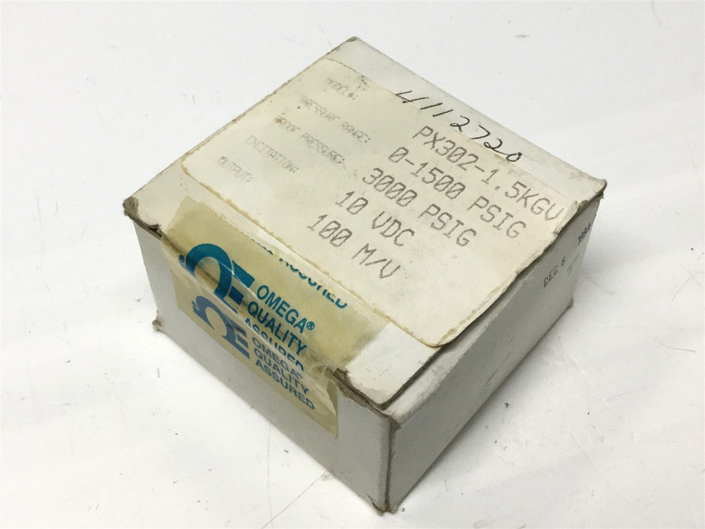 New Other Omega PX302-1.5KGV Pressure Transducer Sensor 10VDC IN, 10mV/V OUT, 0-1500 PSIG