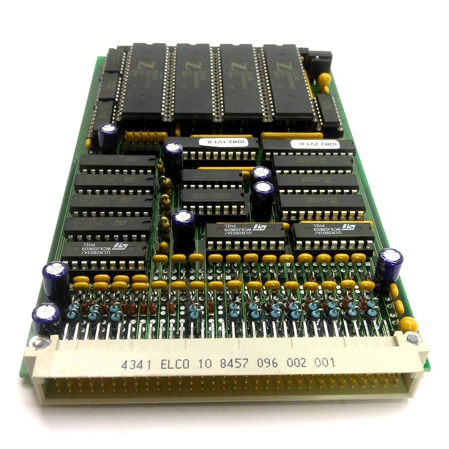 Used F&K Delvotec 1123 Rev.3 B I/O Board, 1x 96-Pin Header