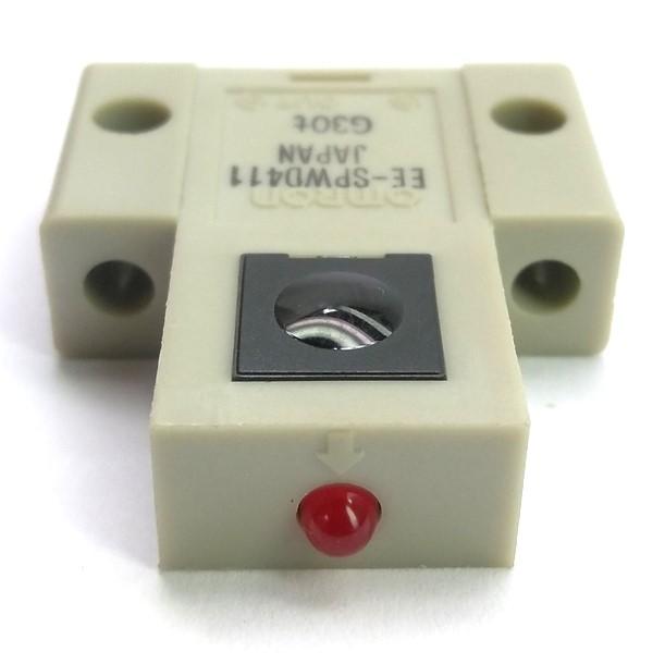Used Omron EE-SPWD411 Phototransistor Optical Switch, 940nm, 1m, NPN, 5-24VDC 100mA
