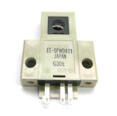 Used Omron EE-SPWD411 Phototransistor Optical Switch, 940nm, 1m, NPN, 5-24VDC 100mA