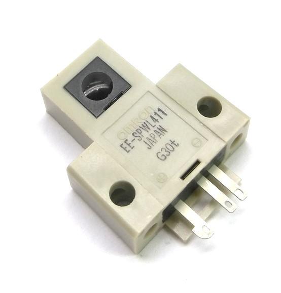 Used Omron EE-SPWL411 Phototransistor Optical Switch, 940nm, 1m, NPN, 5-24VDC 100mA
