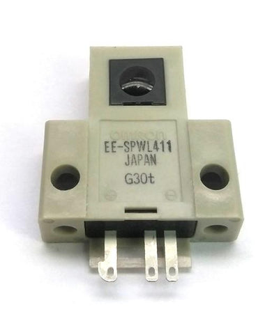 Used Omron EE-SPWL411 Phototransistor Optical Switch, 940nm, 1m, NPN, 5-24VDC 100mA