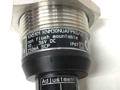 Used ifm Efector KN5101 KNM30NUAFPKG/US Capacitive Level Sensor Switch 24VDC NO PNP