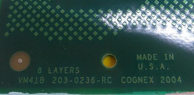 Used Cognex VM41B 203-0236-RC Frame Grabber Card, PCI, 20-Pin SCSI, 26-Pin D-SUB