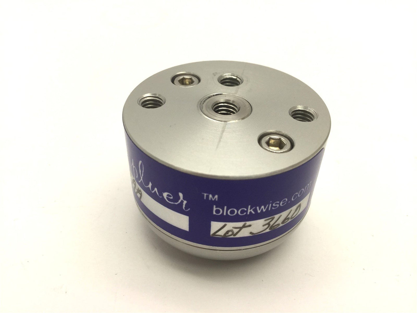 Used Blockwise CAA Simpluer Panel Mount Quick Connector For Luer Fittings, 100psi