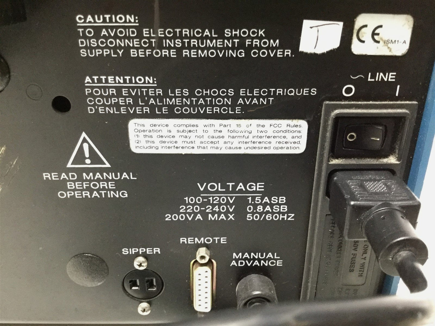 Used Viscotek SHLR Autosampler Relative Viscometer Test Tube Batch Sampler Table