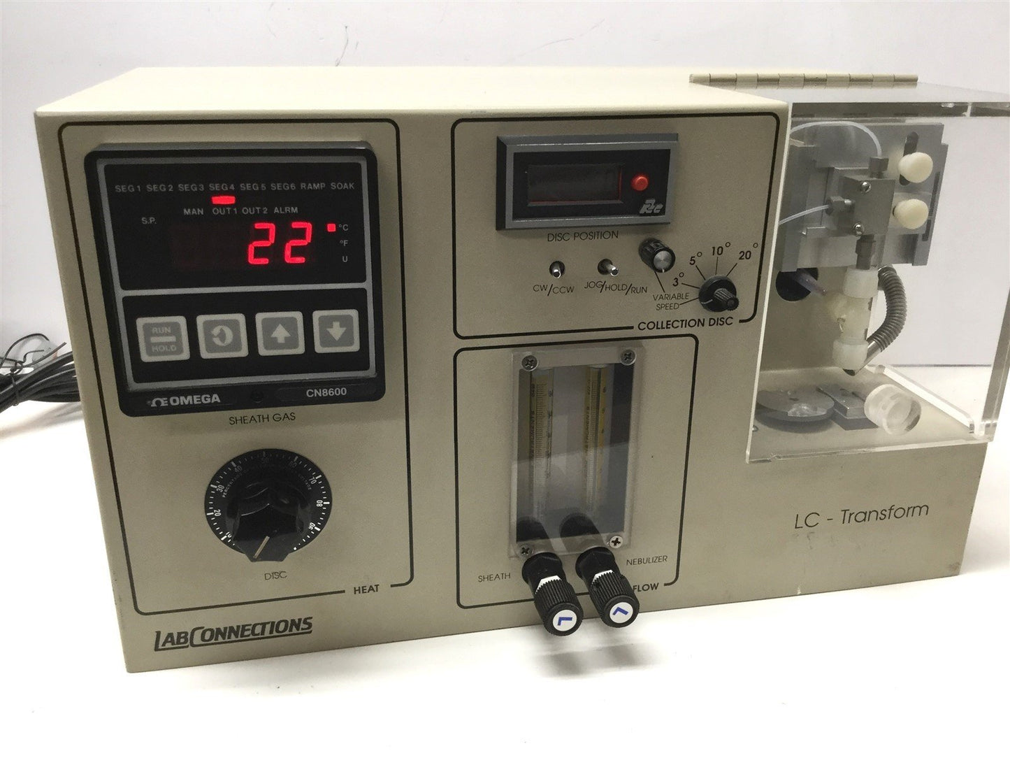 Used Lab Connections LC-TSY LC-Transform Liquid Polymer Chromatography Analyzer
