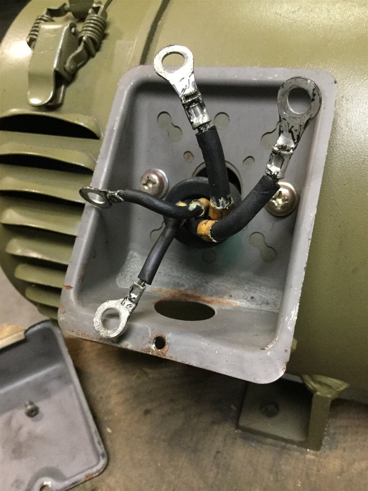 Used Miki Pulley SCD-3700-E DC Brush Motor 180VDC 26A, 3.7kW, 1750RPM