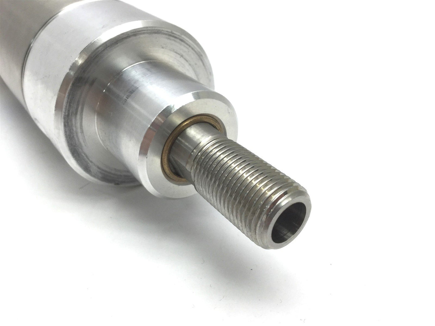 Used Bimba D-63907-A-2 Double Acting Cylinder, Hallow Rod, Ports: 1/4" NPT