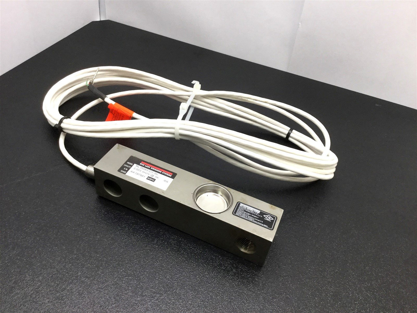 New Rice Lake Weighing Systems RL35083-D3-5K Load Cell, 5000lb IP67 5-10VDC
