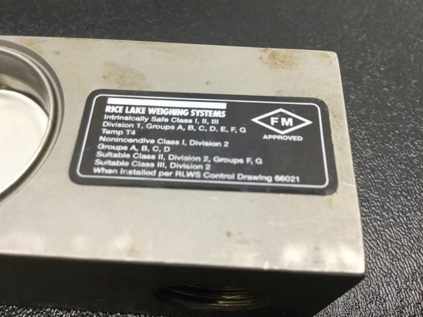 New Rice Lake Weighing Systems RL35083-D3-5K Load Cell, 5000lb IP67 5-10VDC