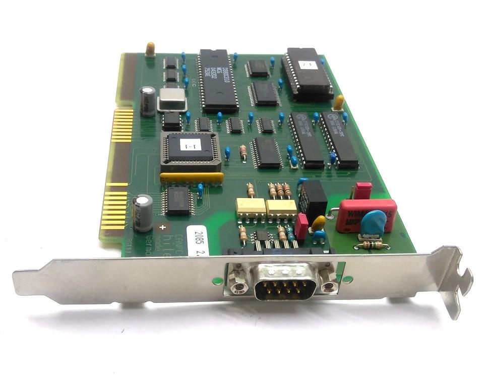 Used Emtrion ISACAN-PC CAN Network Serial Interface Card, ISA, COM, Hitex CANPC-A2