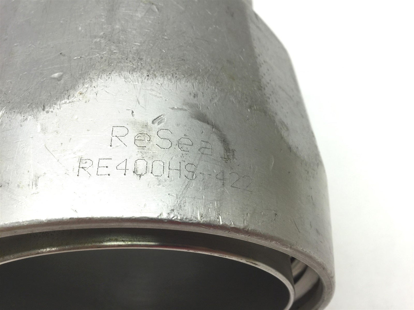 Used Saint-Gobain RE400HS-422 Quick-Clamp Sanitary Suction Discharge Hose Fitting 4"