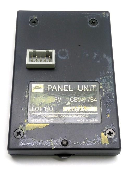 Used Toshiba CBVX-7B4 Keypad Panel Unit, HMI, 10-Pin Header, 90 x 60 x 15mm