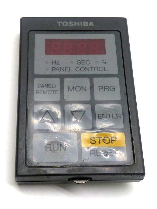 Used Toshiba CBVX-7B4 Keypad Panel Unit, HMI, 10-Pin Header, 90 x 60 x 15mm