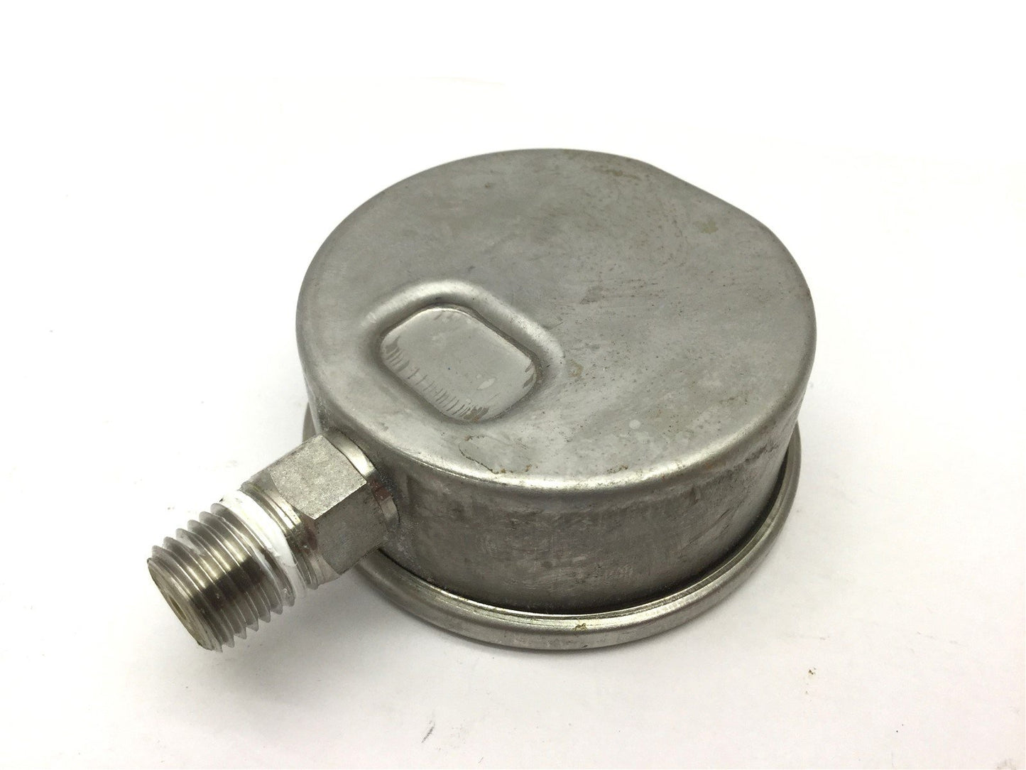 Used Nuova Fima Tube and Socket Pressure Gauge, Range: 0-100 PSI, AISI 316SS