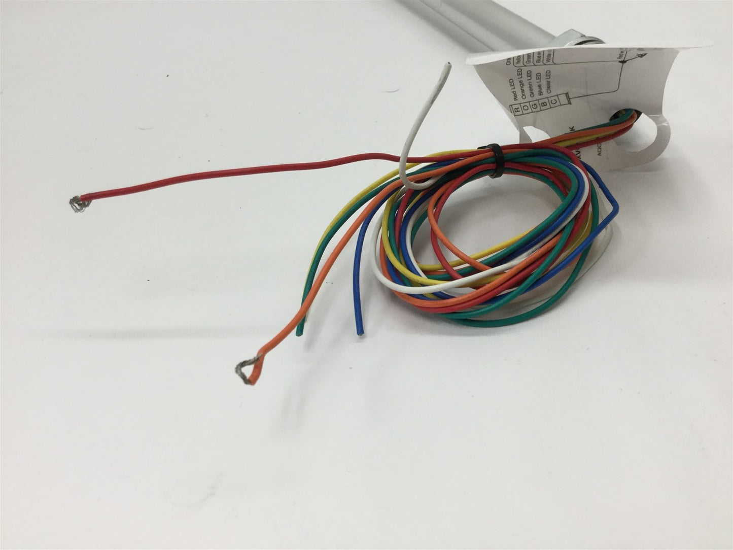 Used Schneider Electric XVC4B1 Tower Light, Color: Red, Supply: 24VAC/DC, 40mm