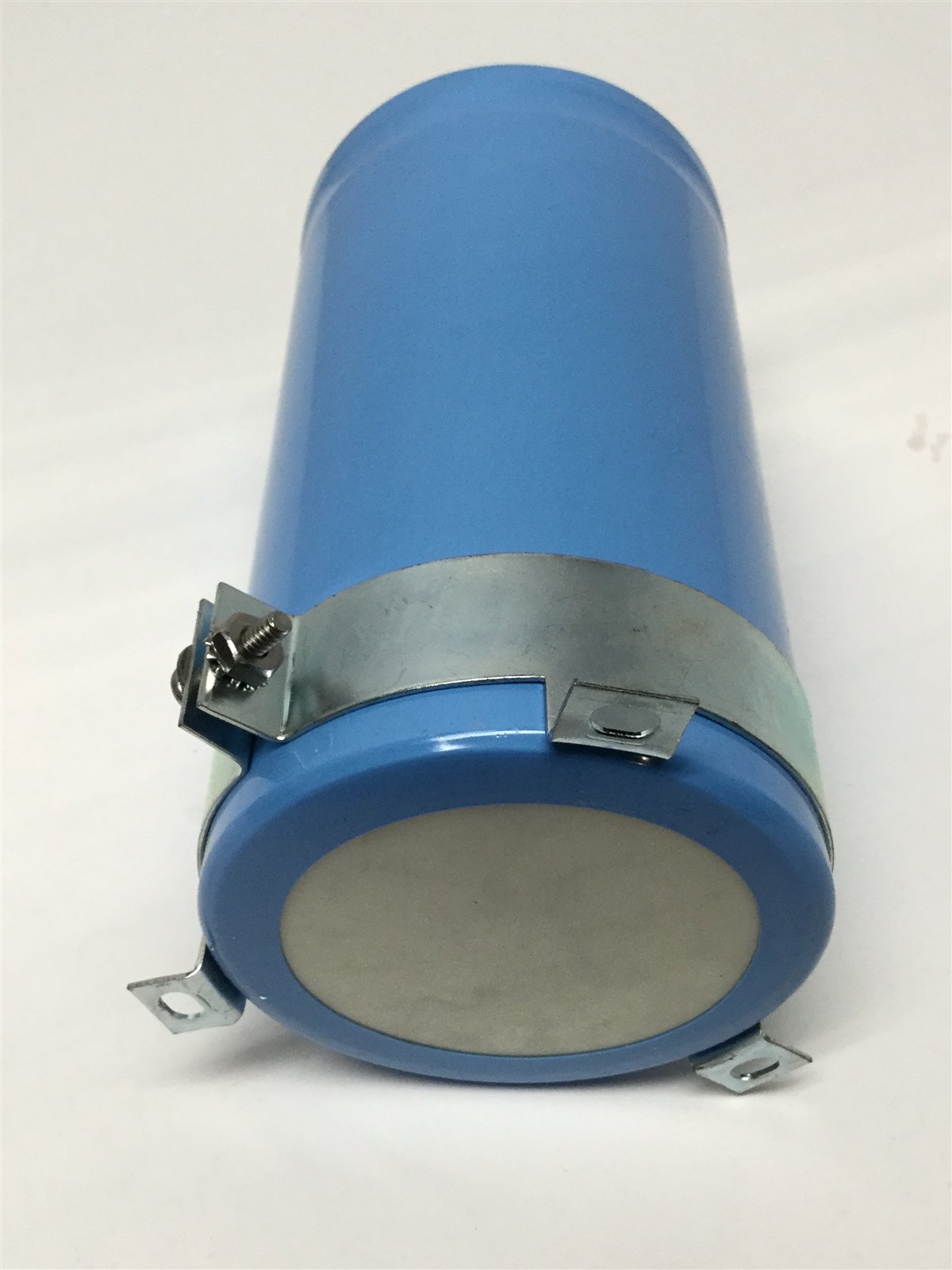 Used Aero M CGS632T350X5L3PH Electrolytic Capacitor 6300uF MFD, 350VDC, w/ Bracket