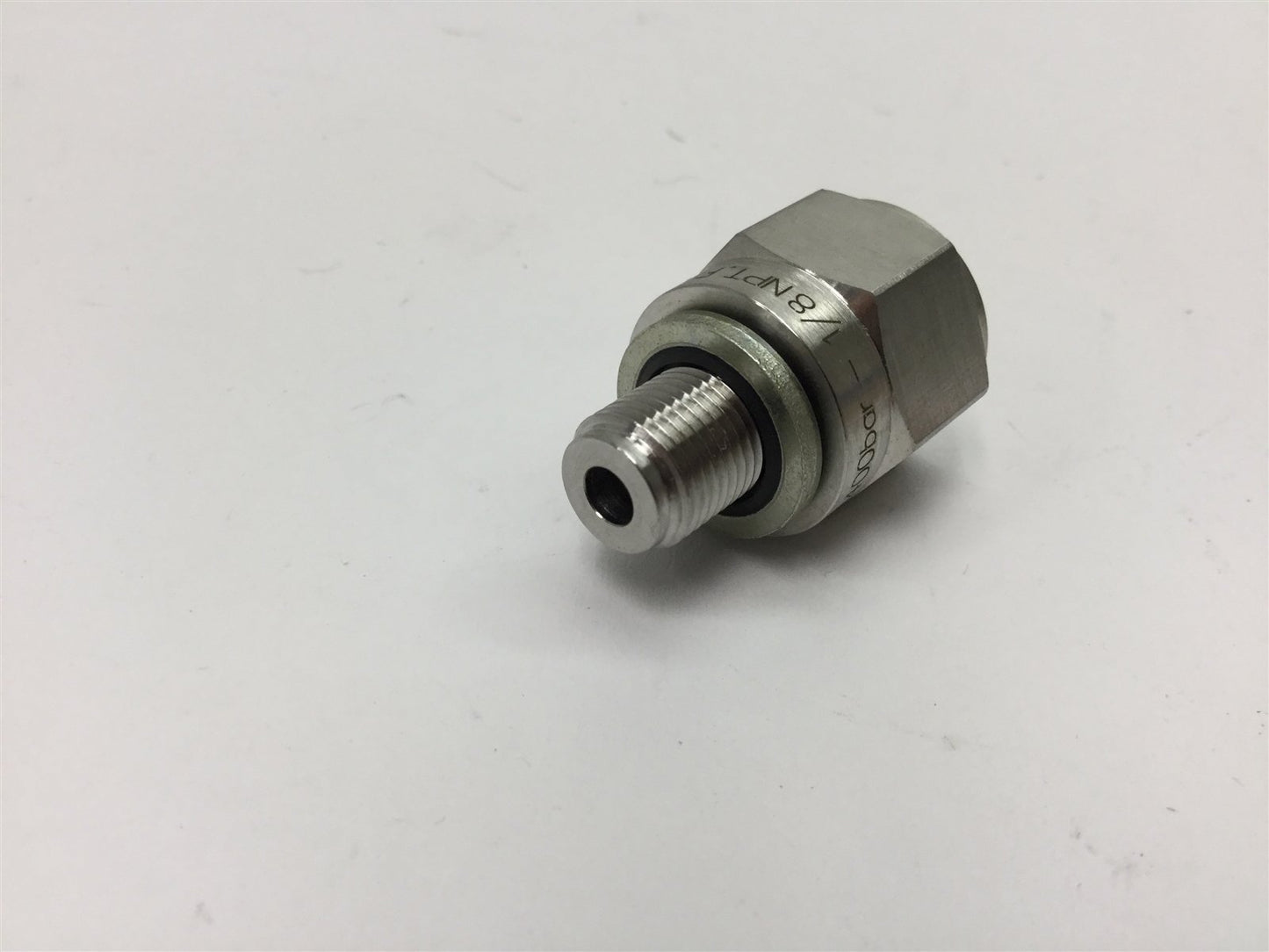 New GE Druck IO-ADAPT-1/8NPT Pressure Adapter, G1/8 Male to 1/8" NPT Female