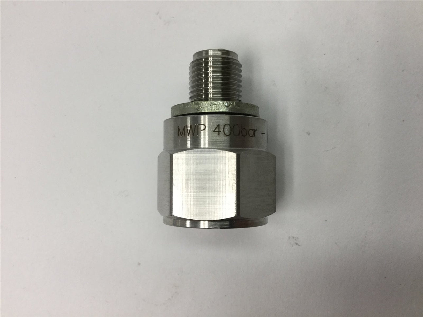 New GE Druck IO-ADAPT-1/8NPT Pressure Adapter, G1/8 Male to 1/8" NPT Female