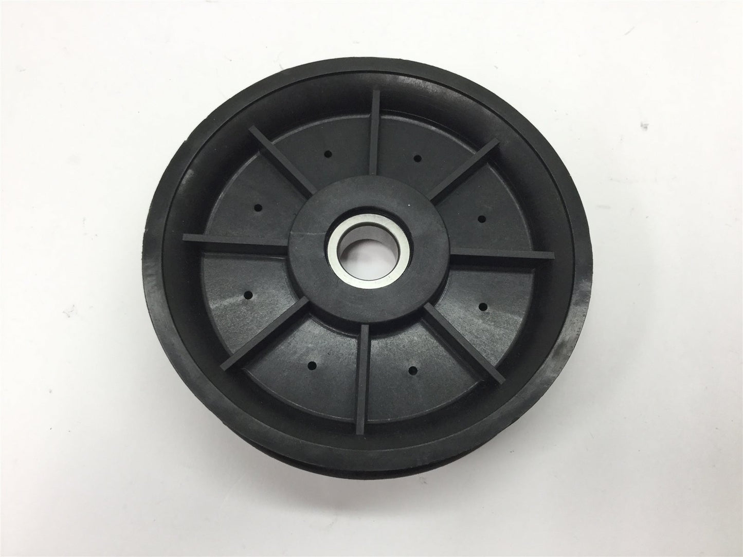 Used Fenner Drives RA4801 PowerMax Round Belt Pulley, Overall Diameter: 4.845"