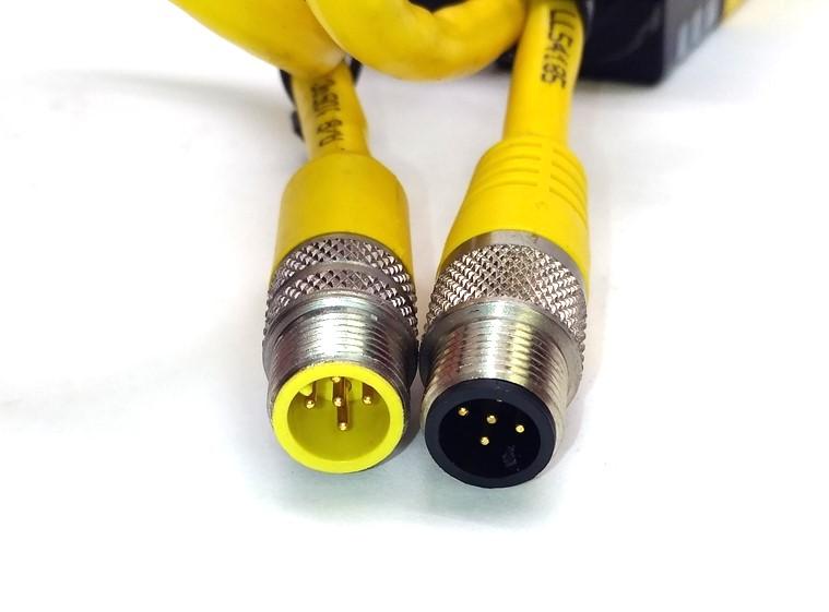 Used Banner USR824YP2 & USE824YP2 Micro-Screen Light Curtain, 8" Screen, 30' Range