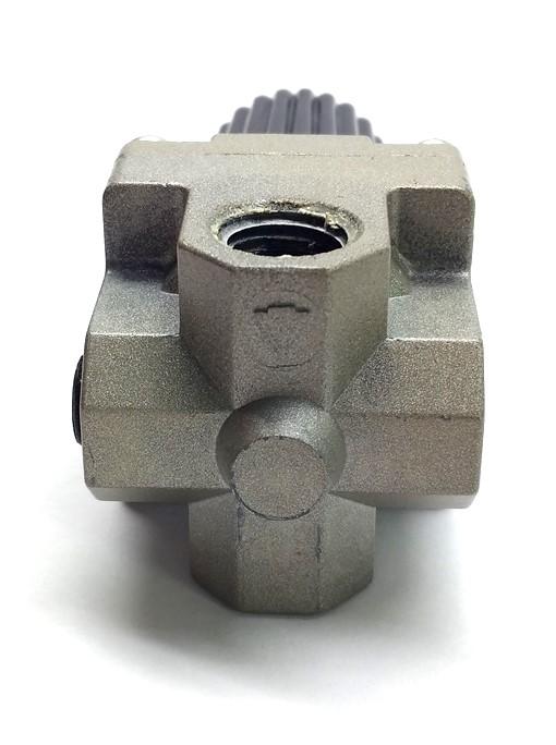 Used CKD B2019-2C Pressure Regulator, 6 - 120PSI, 2x 1/4" NPT, 2x 1/8" NPT Ports