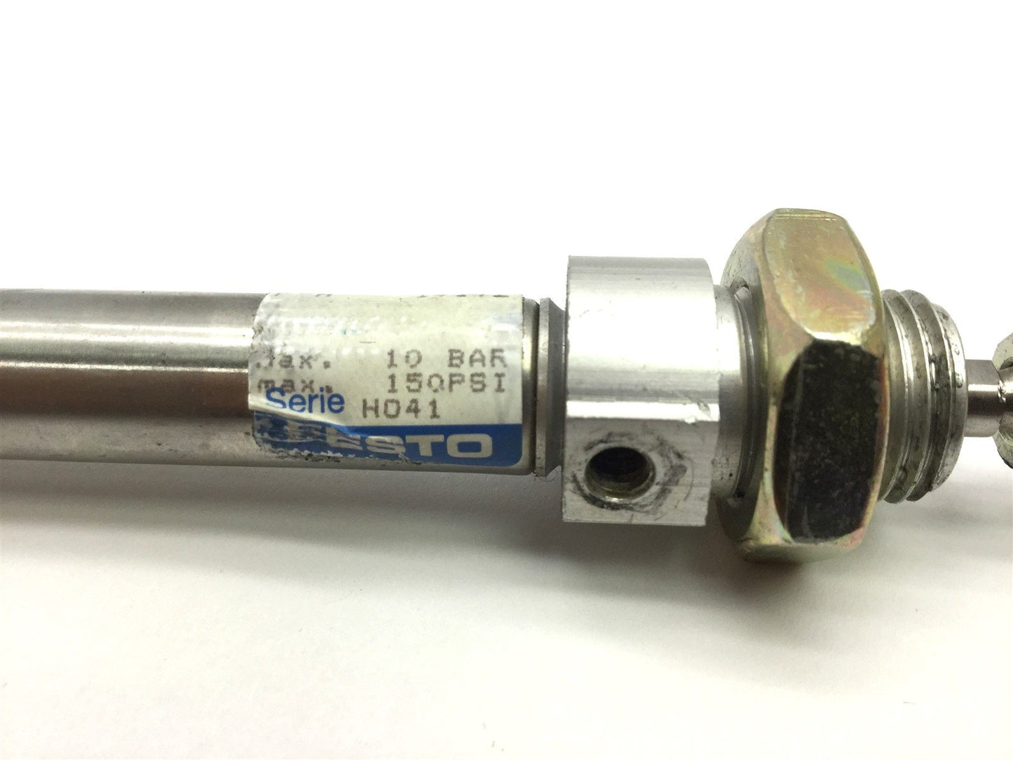 Used Festo DSNU-12-50-P-A Pneumatic Cylinder, Bore: 12mm, Stroke: 50mm, 150 PSI