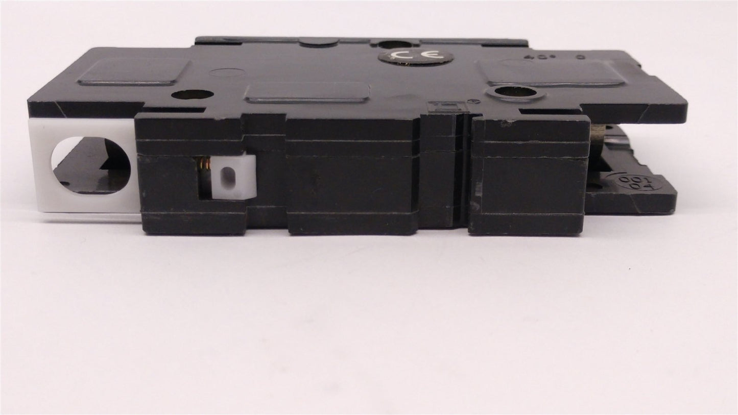Used Square D QOU-120/240VAC Circuit Breaker 1-Pole, 15A, 10,000A Interrupt Rating