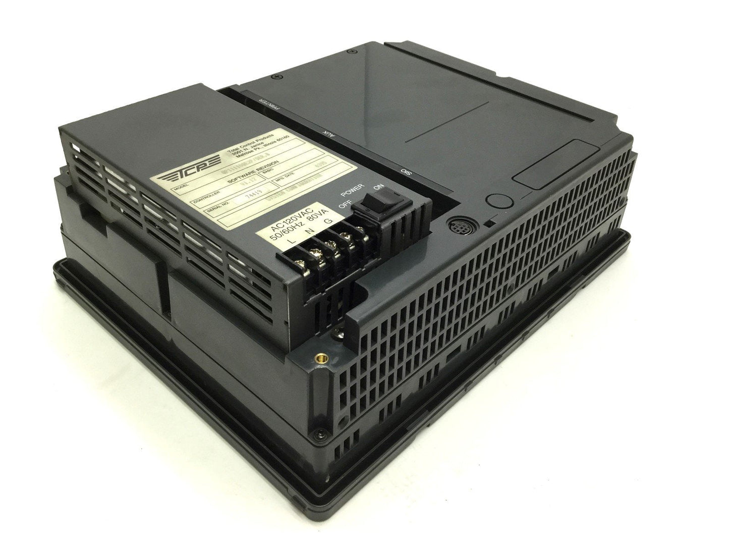 For Parts Ge Fanuc QPI11100E2P Quickpanel Total Control 8.9" HMI, 120VAC *Screen Broken*