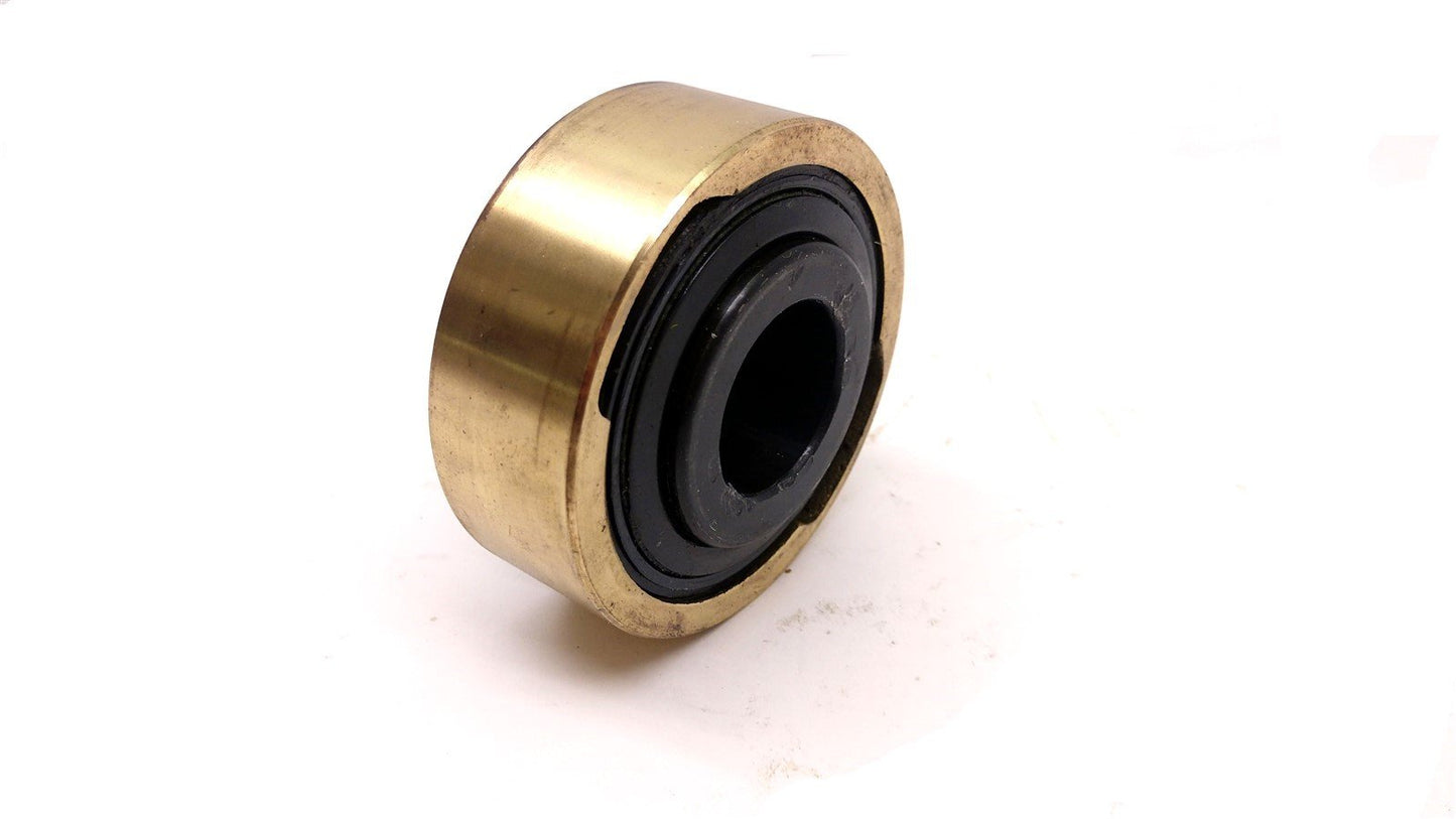 Used Seal Master 3-1 AH Ball Bearing, 1" Bore, 2 3/4" Diameter, w/ Set Screw Collar