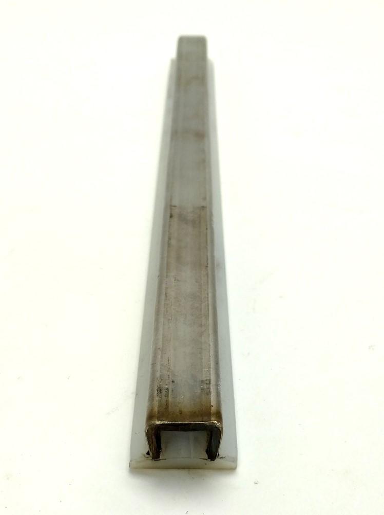 Used REGAL Valu Guide Side Guide/Rail, 11.25" Long, UHMW Plastic, Stainless Steel