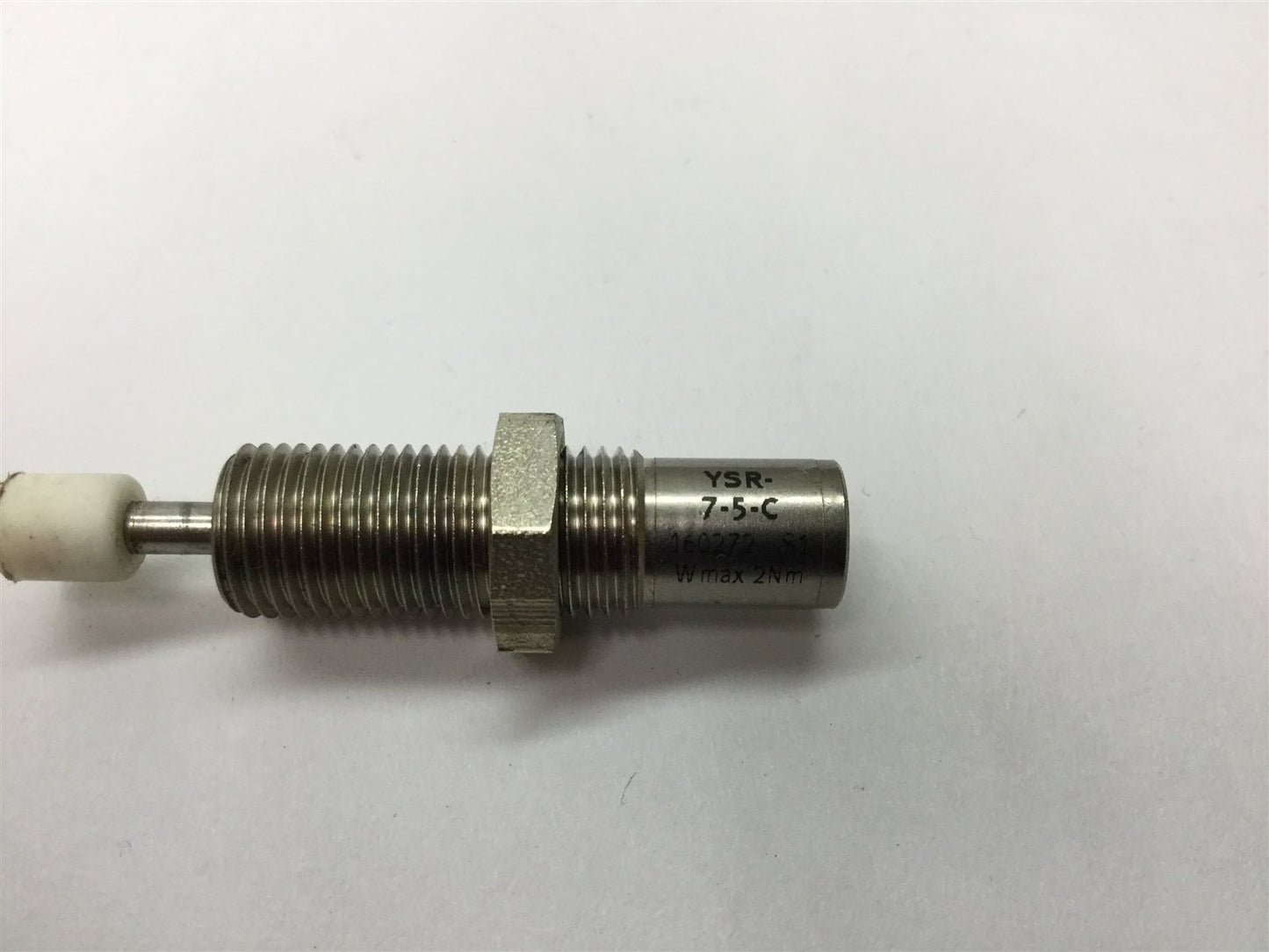 Used Festo YSR-7-5-C Shock Absorber, Stroke: 5mm, Barrel Thread: M10x1