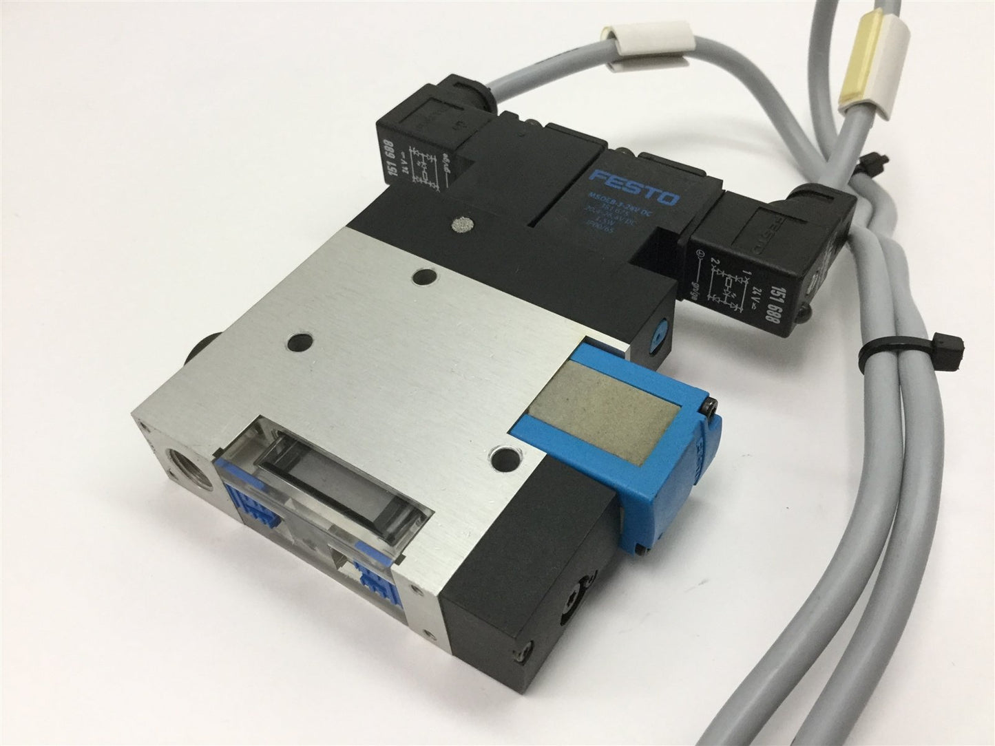Used Festo VADMI-95 Vacuum Generator, Operating Pressure: 2-8bar, Max Vacuum: 85%