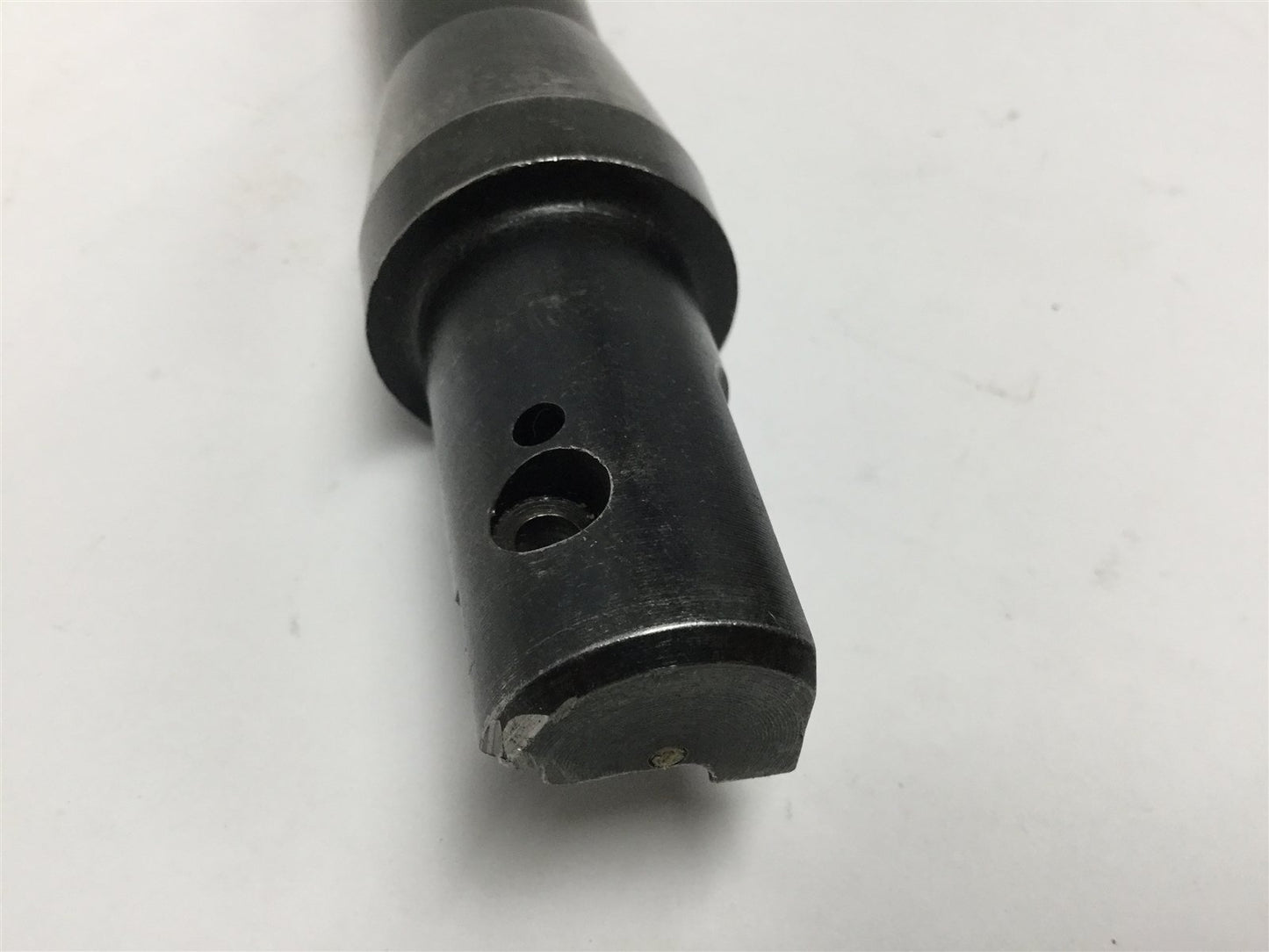Used APT EM100-R8 Tri-Dex Indexable End Mill Triangle Insert Positive Rake 90 deg Cut