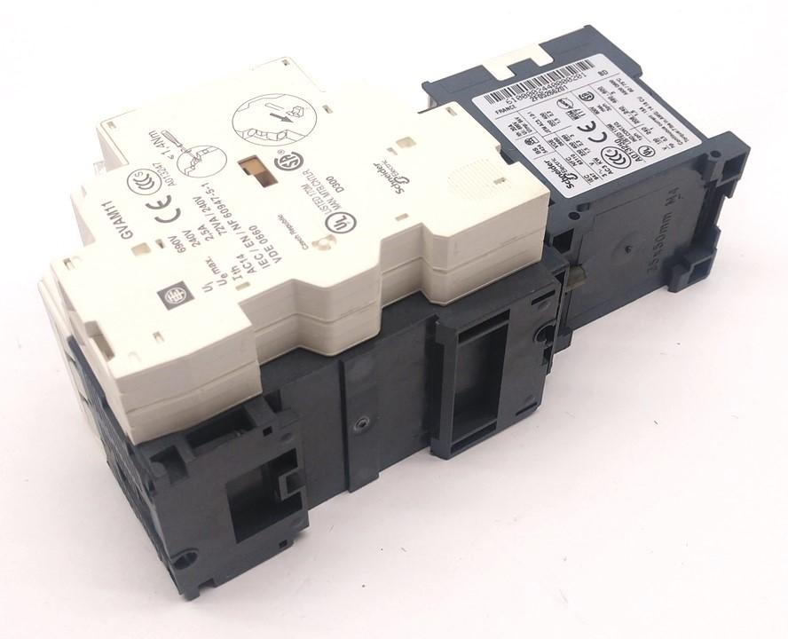 Used Telemecanique GV2-P05H7 Motor Starter Circuit Breaker Controller w/Contactor