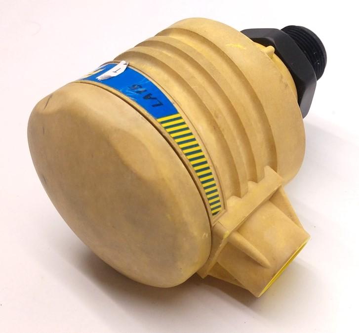 Used Flowline LA15-5001 Ultrasonic Level Transmitter, 3/4" NPT, 12 to 36 VDC