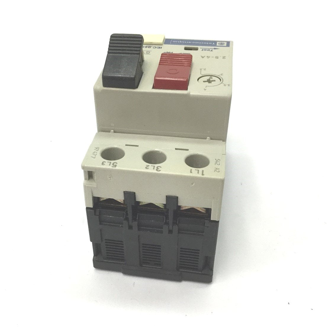 Used Lot of 2 Telemecanique GV2-M08 Motor Starters, 3-Pole, 2.5-4A, Rating: 690V